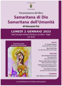 Presentazione del libro SAMARITANA DI DIO, SAMARITANA DELL'UMANITÀ @ Sala convegni - struttura fieristica in Via Salice